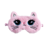 Slaapmasker kat roze