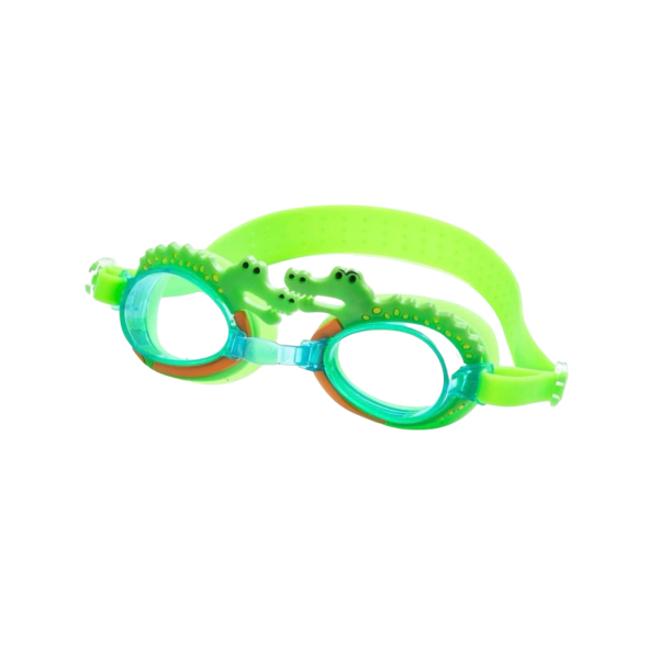 Duikbril krokodil groen