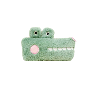 Etui fluffy krokodil