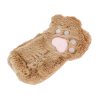 Etui kattenpoot bruin fluffy