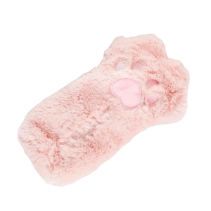 Etui kattenpoot roze fluffy