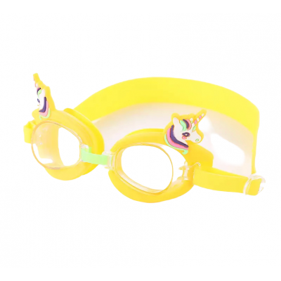 Unicorn duikbril geel
