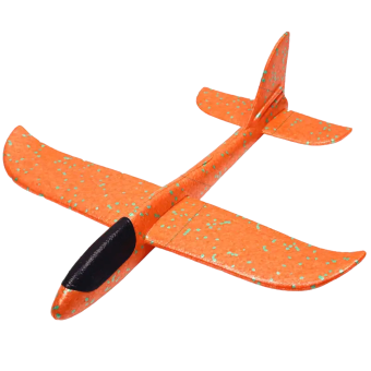 Fabs World foam (zweef)vliegtuig oranje