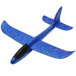 Fabs World foam (zweef)vliegtuig XL blauw