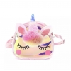 Unicorn crossbody handtasje roze