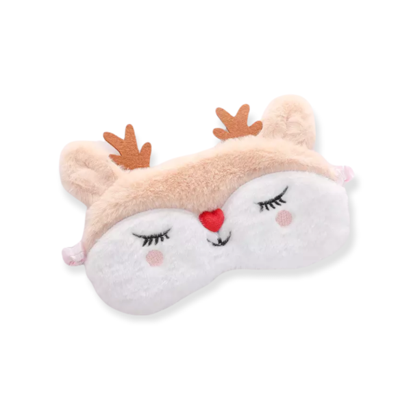 Slaapmasker hertje pastel 