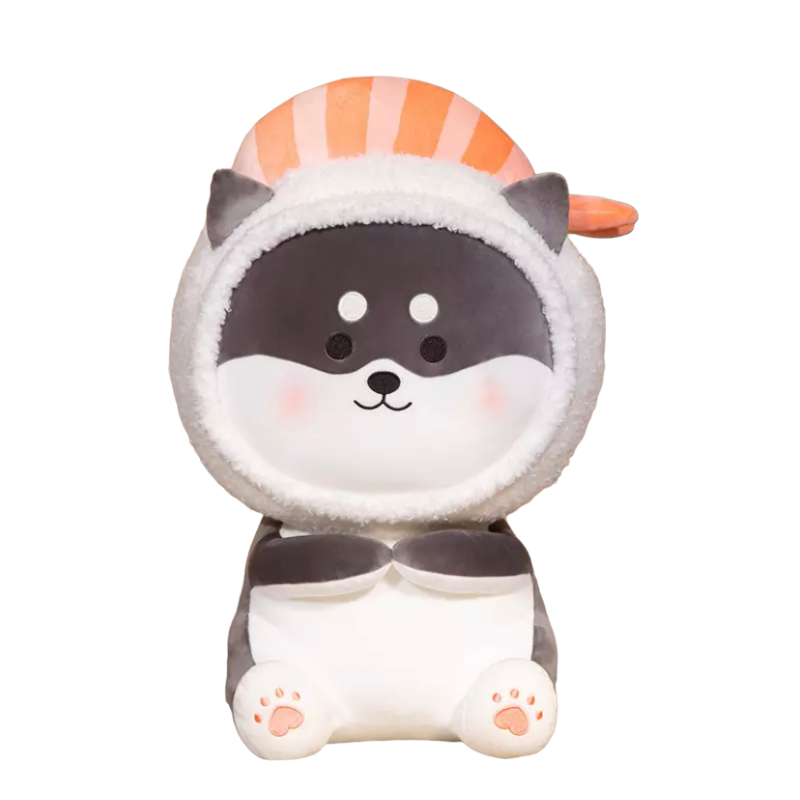 Kawaii knuffel sushi hondje