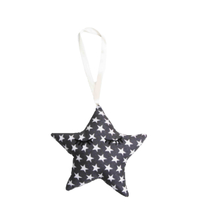 Kasthanger ster grijs