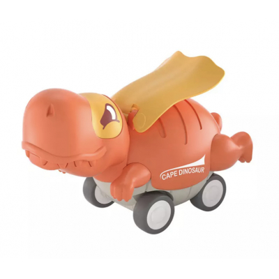 Fabs World Dino cape auto oranje