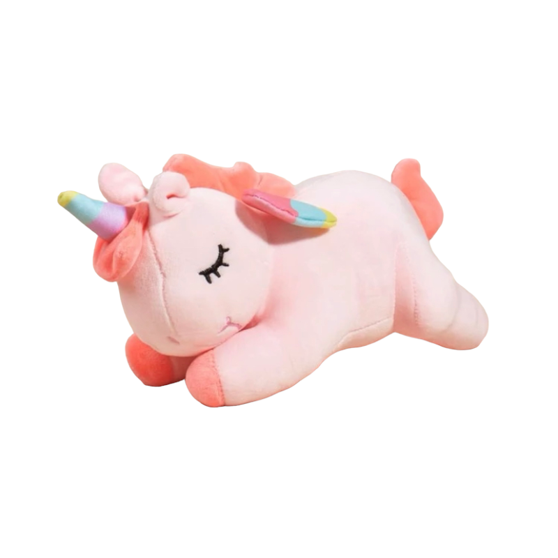Unicorn knuffel roze