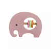 Siliconen rammelaar olifant roze
