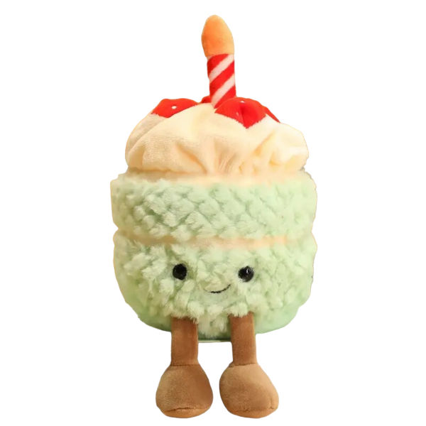 Kawaii knuffel cupcake mint