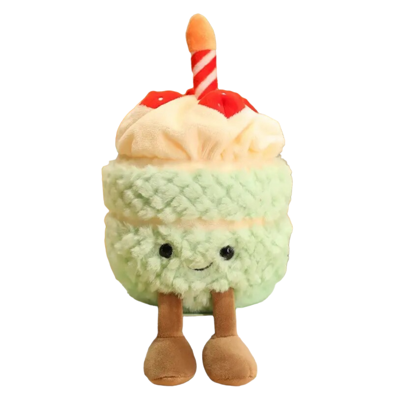 Kawaii knuffel cupcake mint