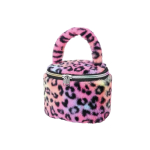 Beautycase panterprint fuchsia