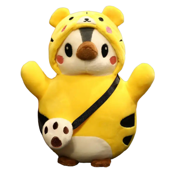 Kawaii knuffel pinguin tijger