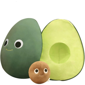 Kawaii knuffel avocado
