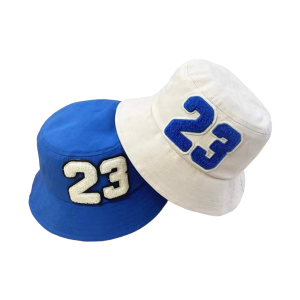 Limited Edition Bucket hat 23 blauw