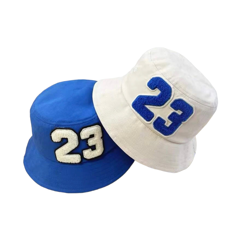 Limited Edition Bucket hat 23 blauw