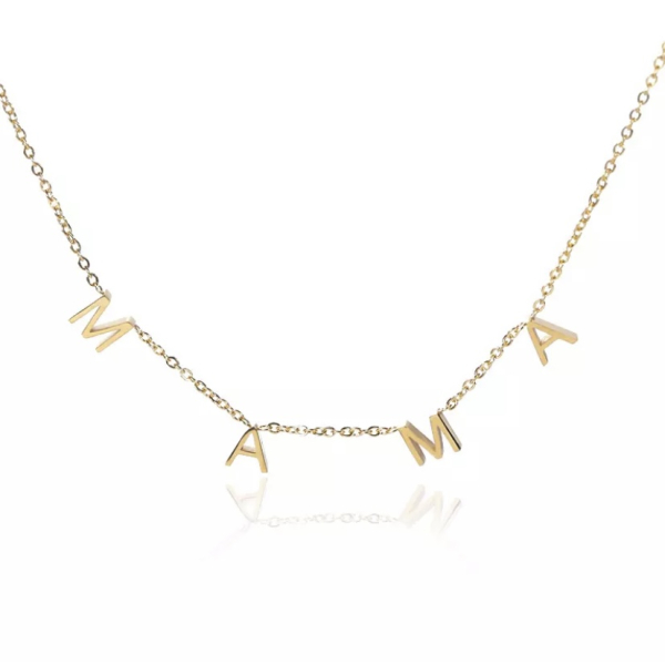 Ketting met letters MAMA