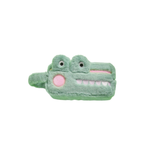 Etui fluffy krokodil XL