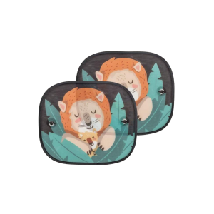 Autoruit zonnescherm leeuw