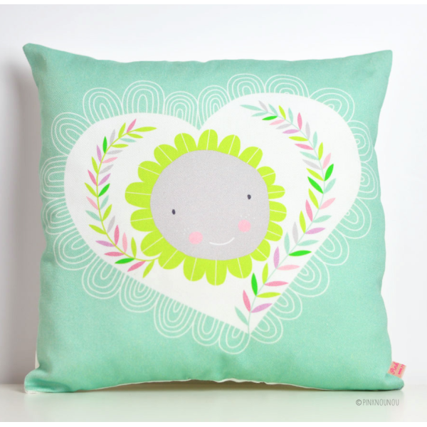 Kussen pinknounou zon mint