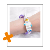 Gevlochten armbandje zwart met gouden bal