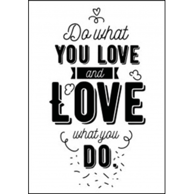 Ansichtkaart Do what you love