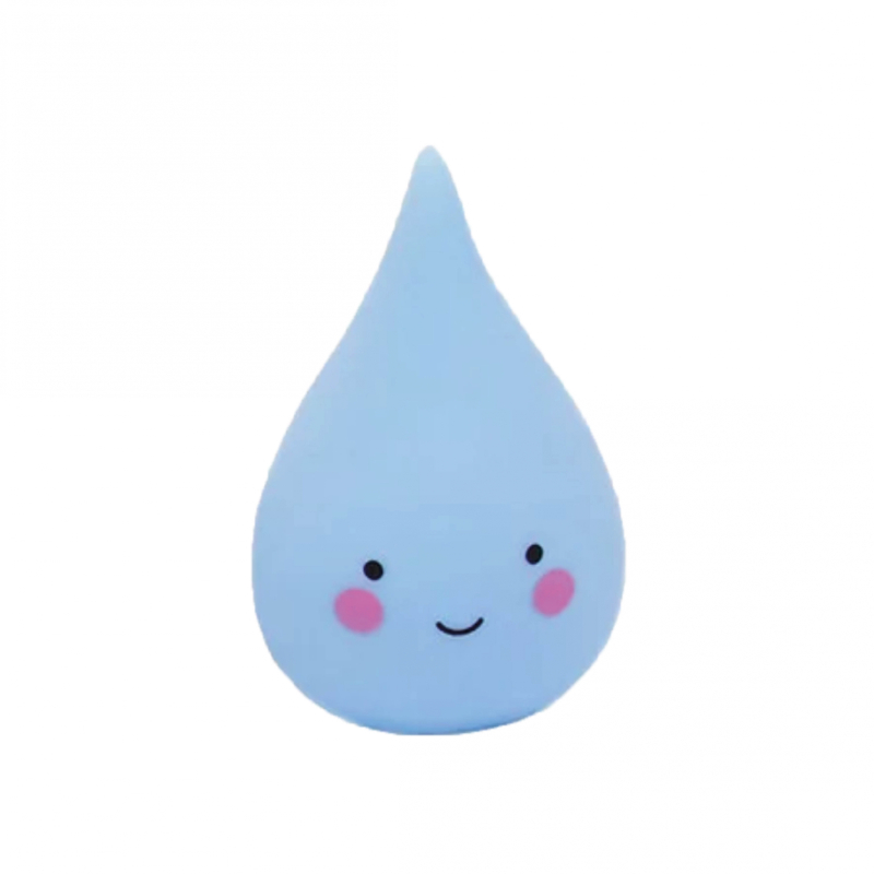 Badspeelgoed druppel blauw