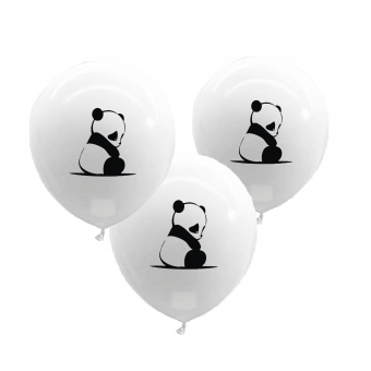 Ballonnen baby panda