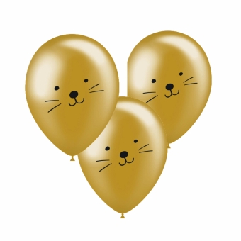 Ballonnen catface goud