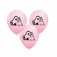 Ballonnen koala roze