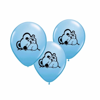 Ballonnen koala blauw