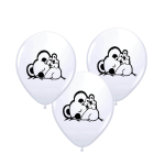 Ballonnen koala wit