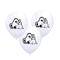 Ballonnen koala wit