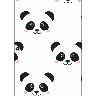 Fabulous World Behang Panda wit 67100