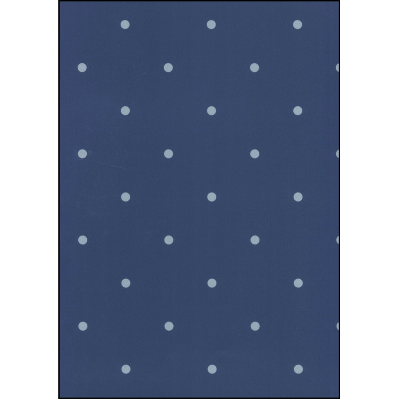 Fabulous World Behang Dots donker blauw 67105-2