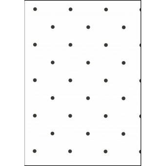 Fabulous World Behang Dots wit met zwart 67105-3