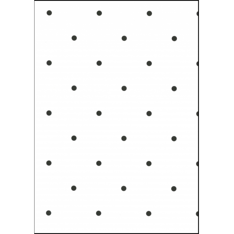 Fabulous World Behang Dots wit met zwart 67105-3