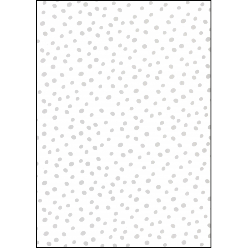 Fabulous World Behang Dots wit en grijs 67106-1