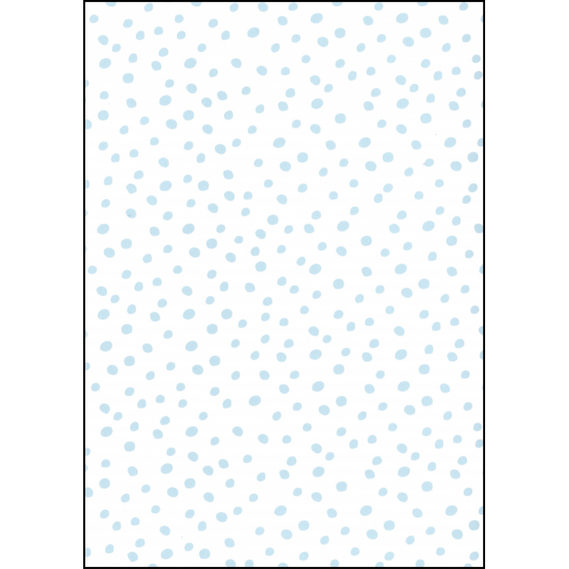 Fabulous World Behang Dots wit en blauw 67106-3