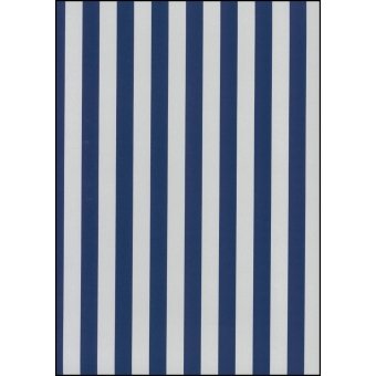 Fabulous World Behang Stripes grijs en donker blauw 67103-2