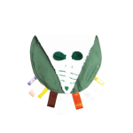 Labeldoek muis donkergroen