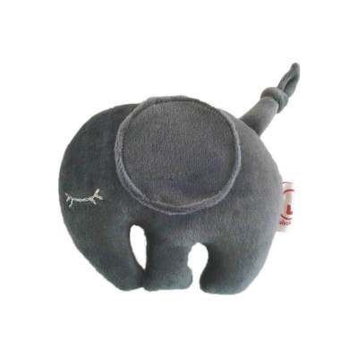 Piepspeeltje olifant grijs