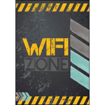 Poster A4 wifi zone