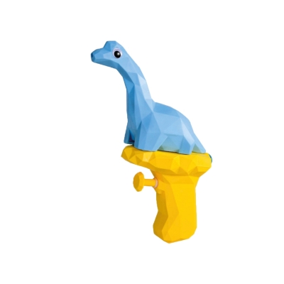 Waterpistool dino blauw