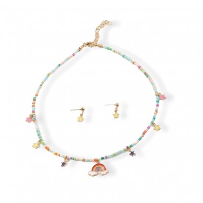 Kindersieraden setje regenboog Kindersieraden setje regenboog