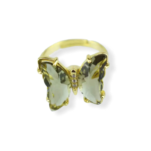 Fidget vlinder ring groen