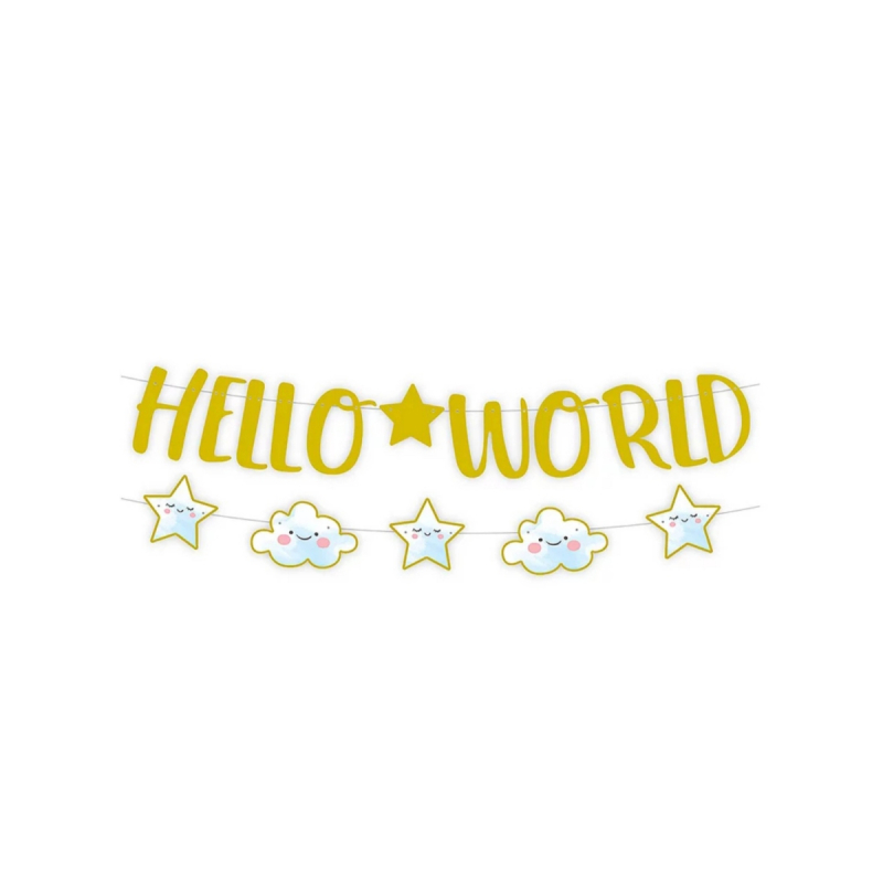 Papieren slinger hello world boy