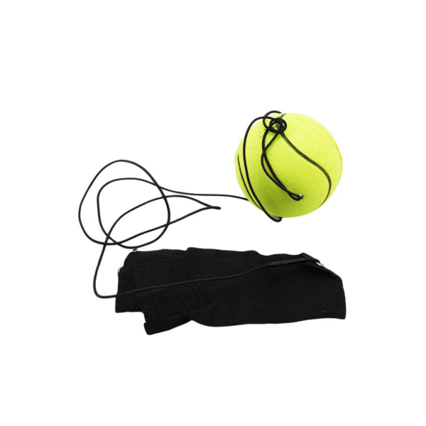 Bal aan koord geel